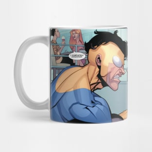 invincible vs omni man Mug